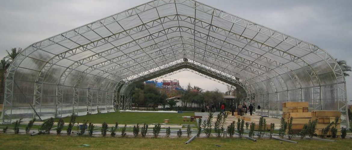 Çelik Konstruksiyonlu Çadırlar