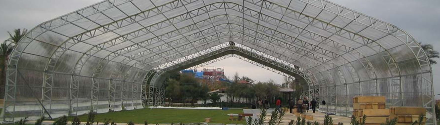 Çelik Konstruksiyonlu Çadırlar